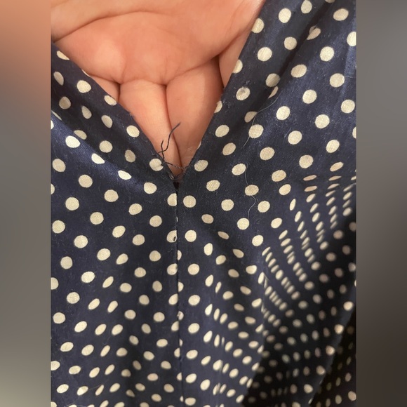 Vintage Polka Dot Shirtwaist Dress - Picture 4 of 13
